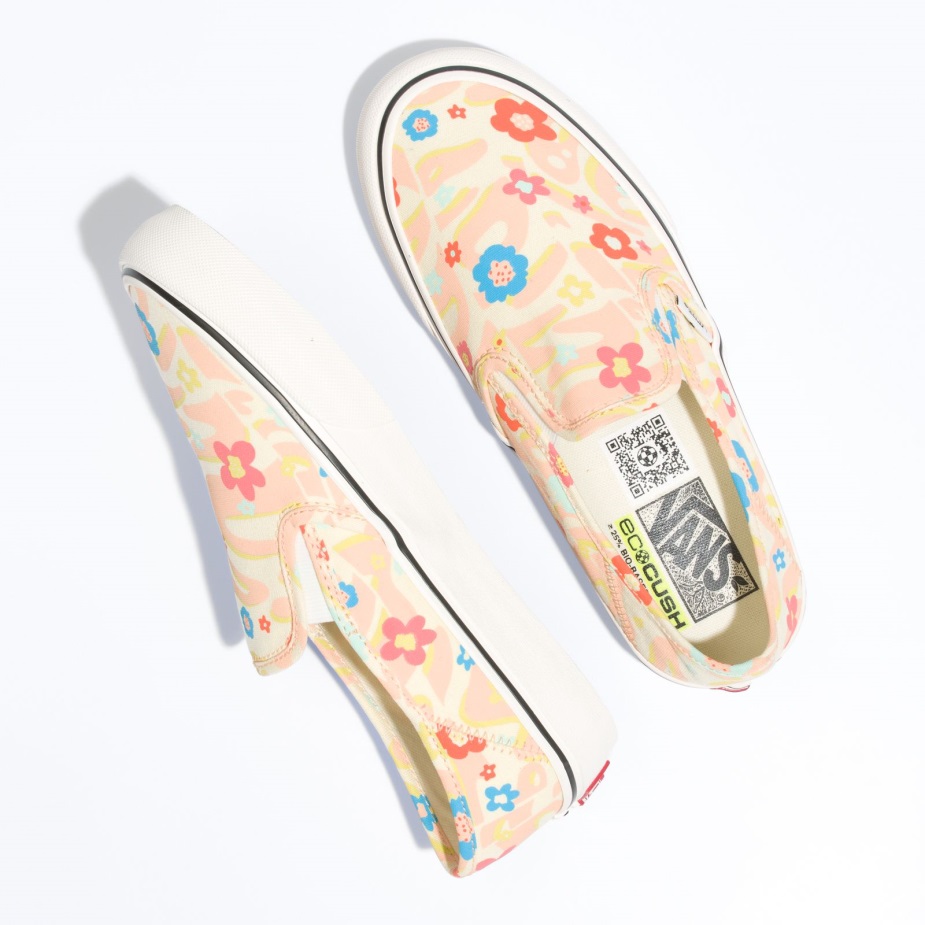 Vans Groovy Floral Slip-on Vr3 Sf Marshmallow-multi