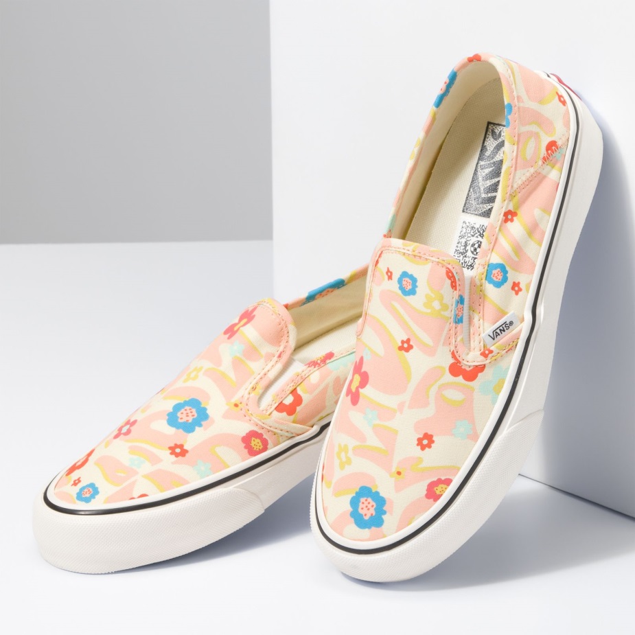 Vans Groovy Floral Slip-on Vr3 Sf Marshmallow-multi