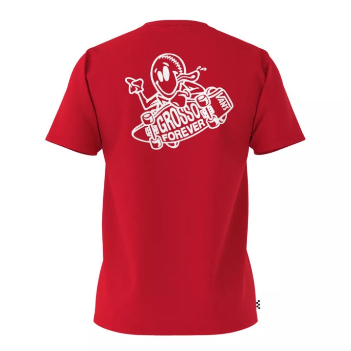 Vans Grosso Skate T-shirt αγωνιστικό κόκκινο