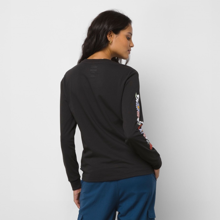 Vans Headliner μακρύ μανίκι Bff μπλουζάκι μαύρο