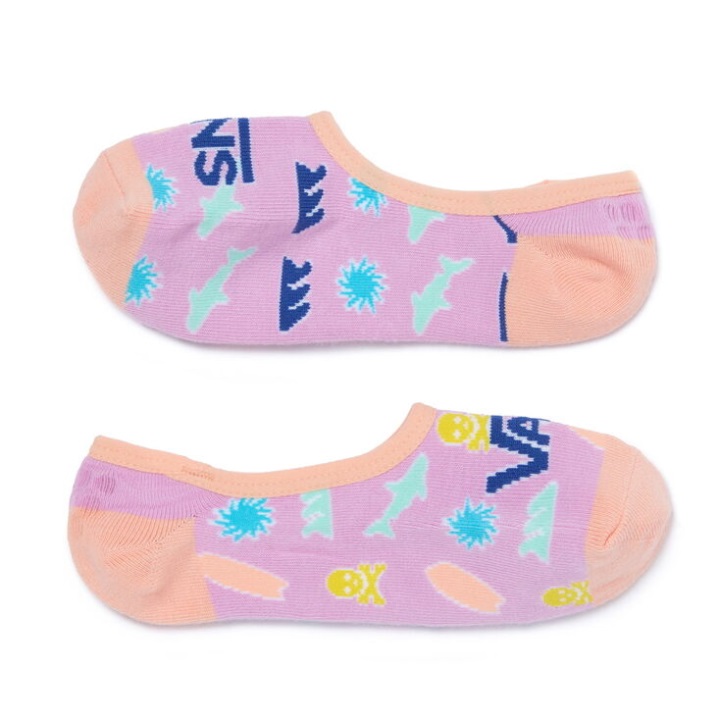 Vans Hi Tides Canoodle (μέγεθος 65-10 1 ζευγάρι πακέτο) κοραλλιομύγδαλο