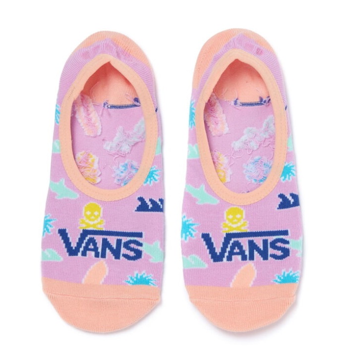 Vans Hi Tides Canoodle (μέγεθος 65-10 1 ζευγάρι πακέτο) κοραλλιομύγδαλο