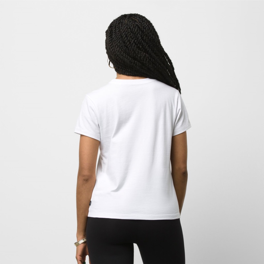 Vans High Road Crew Tee λευκό