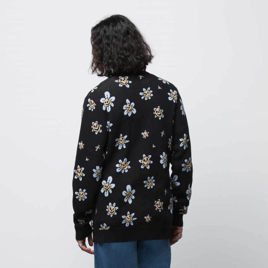 Vans Hilltop ζακέτα πουλόβερ μαύρο