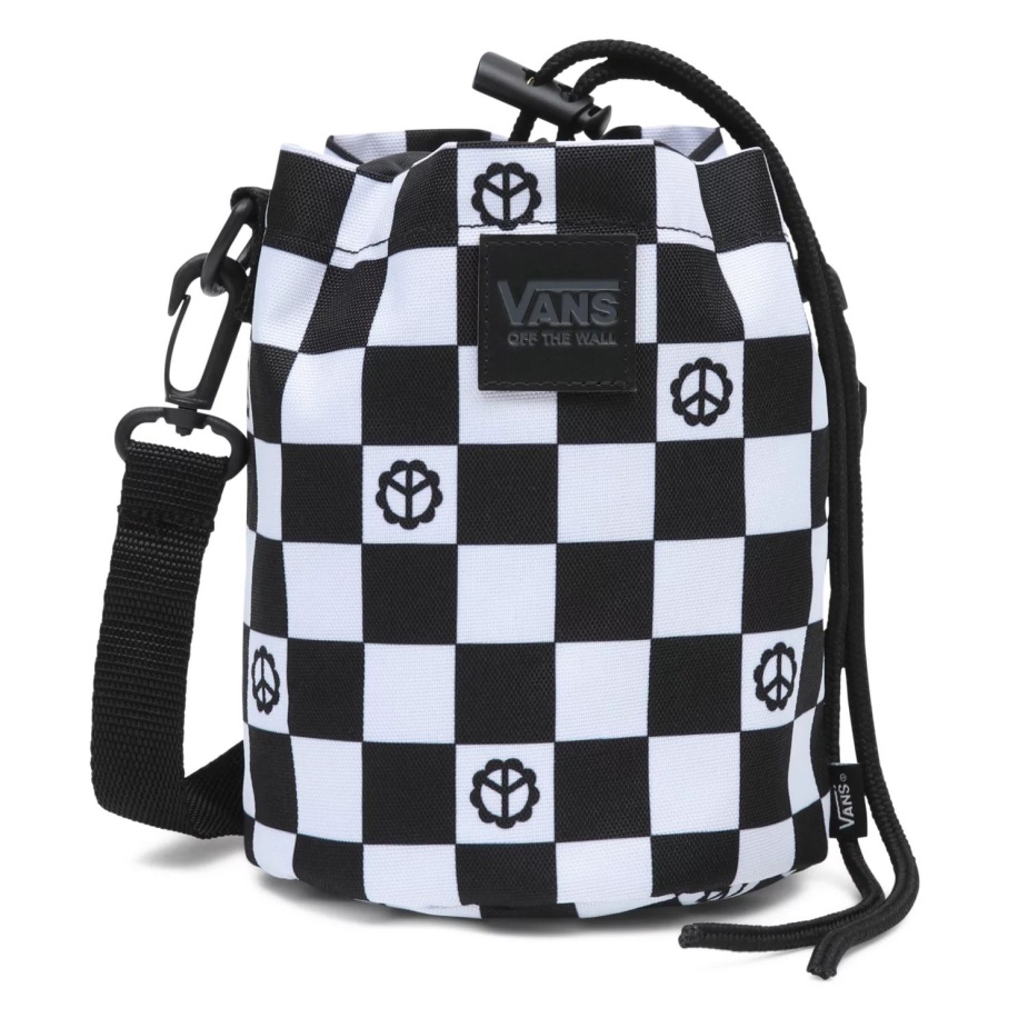 Vans Hydro Crossbody τσάντα ασπρόμαυρες γυναίκες