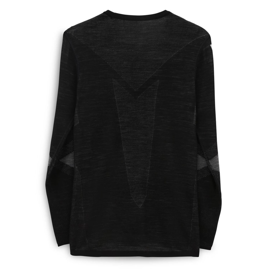 Vans Intraknit Merino Base Layer Crew T-shirt μαύρο