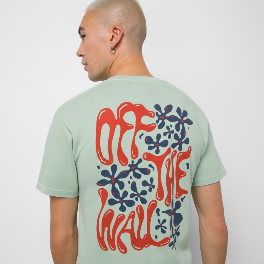 Vans Jazz Floral Vintage T-shirt Desert Sage