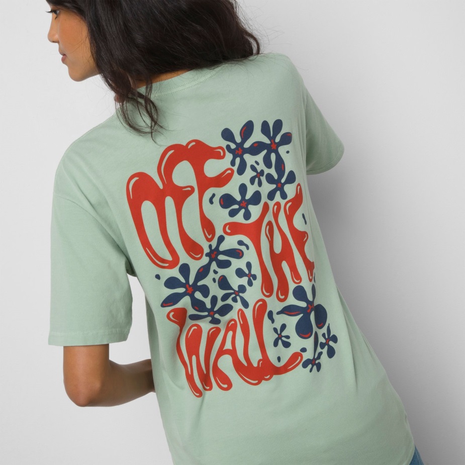 Vans Jazz Floral Vintage T-shirt Desert Sage