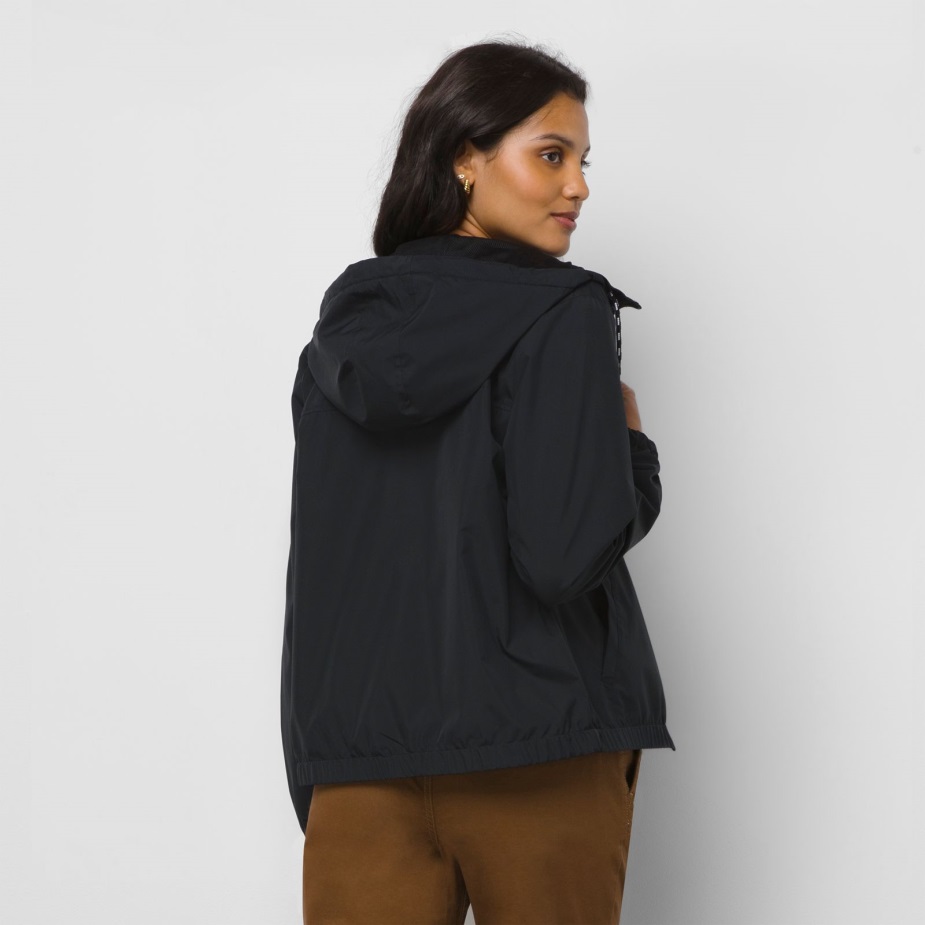 Vans Kastle Check Me αντιανεμικό μπουφάν μαύρο