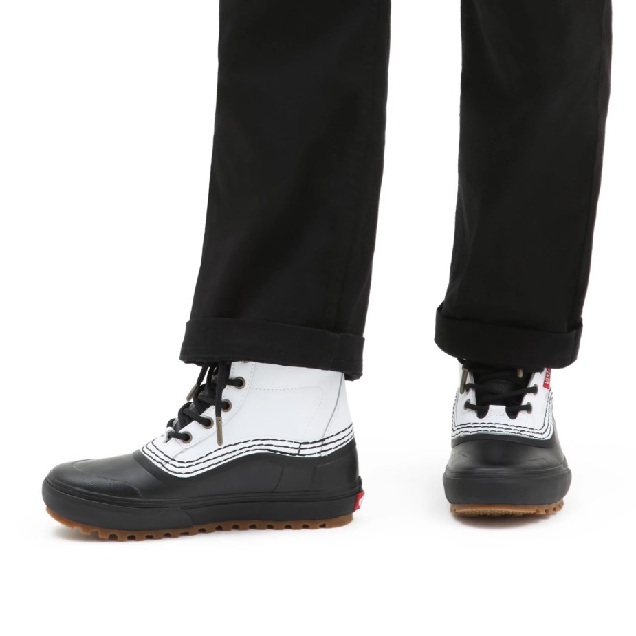 Vans Kennedi κατάστρωμα Standard Mid Snow Mte παπούτσια λευκά