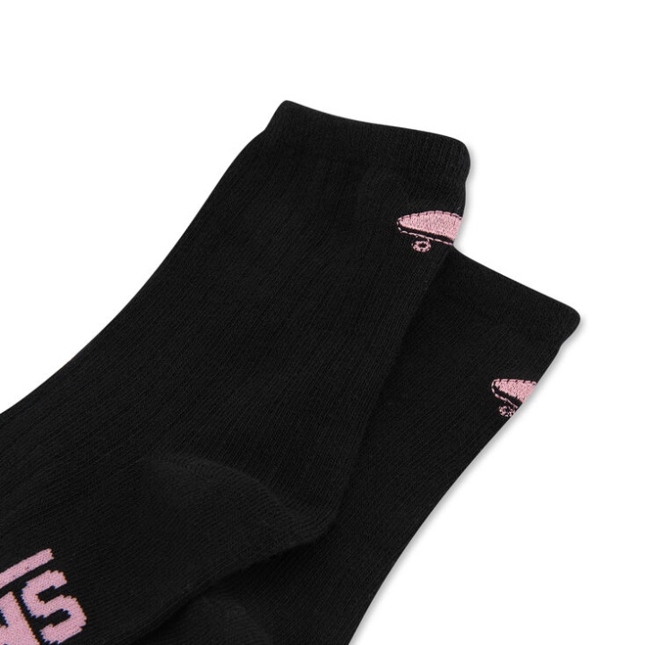 Vans Kickin It Crew Sock 65-10 1pk Black-lilas