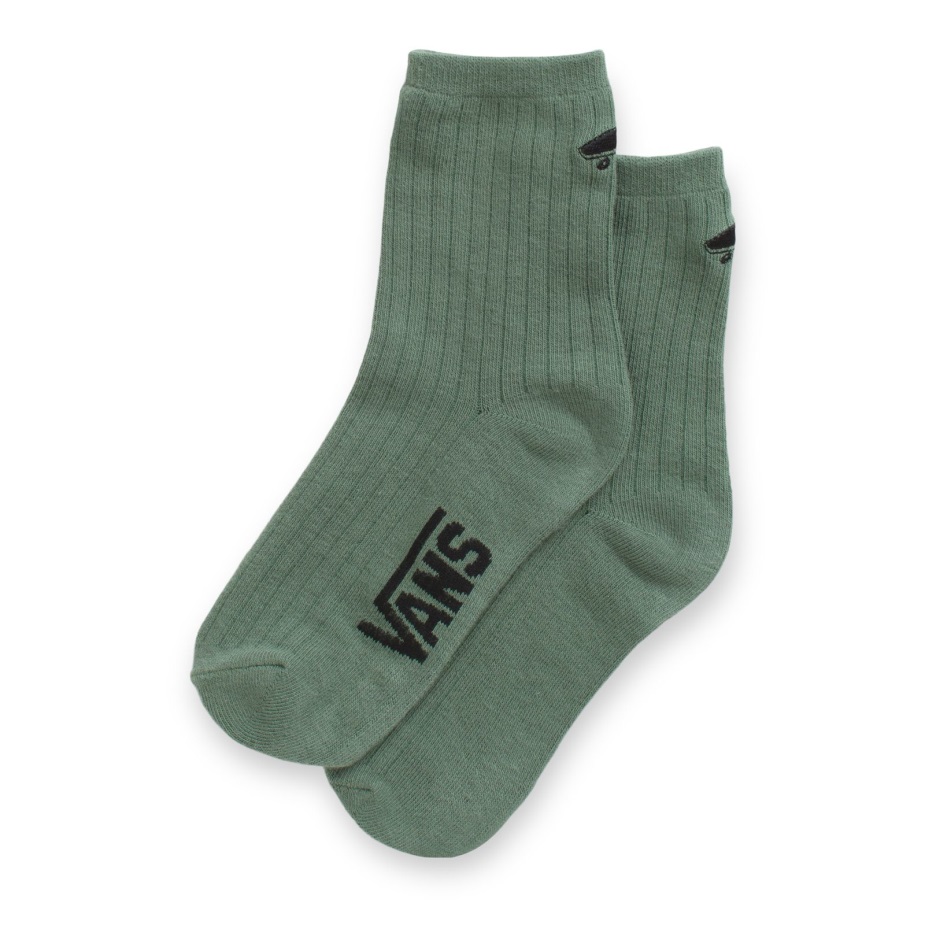 Vans Kickin It Crew Sock 65-10 πάπια πράσινο-μαύρο