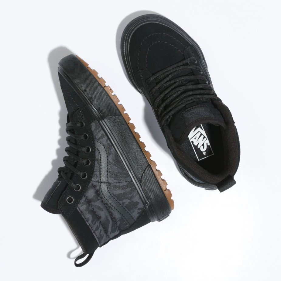 Vans Kids Camo Sk8-hi Mte μαύρο