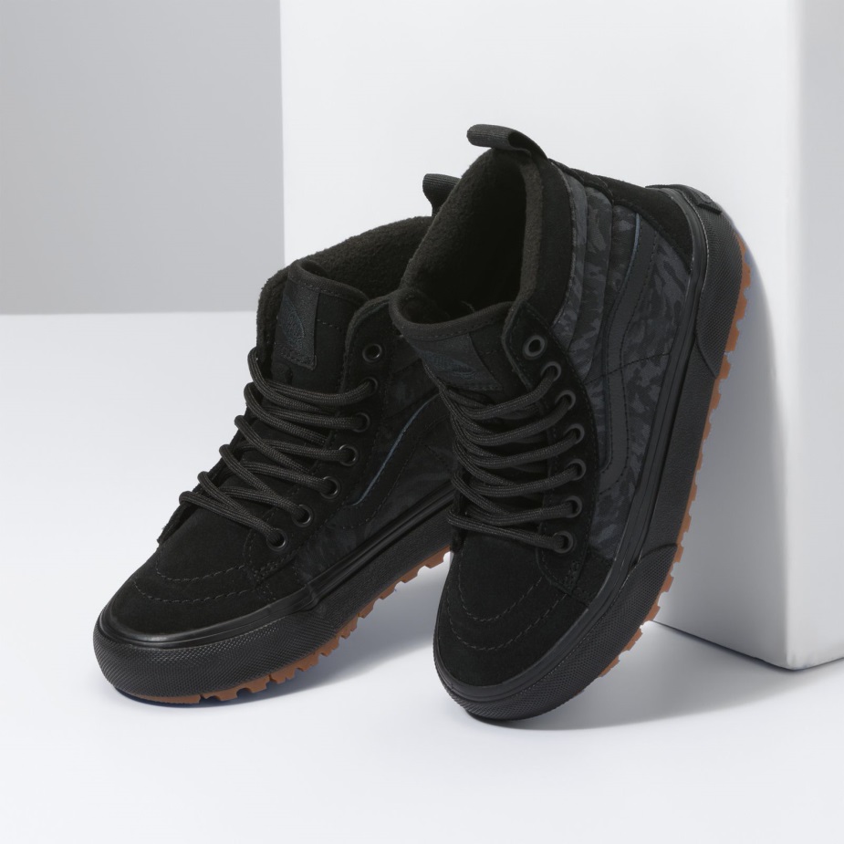 Vans Kids Camo Sk8-hi Mte μαύρο