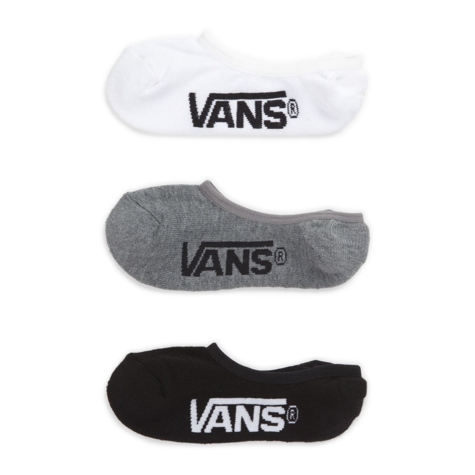 Vans Kids Classic Super No Show κάλτσα 3 Pack Size 1-6 Asst