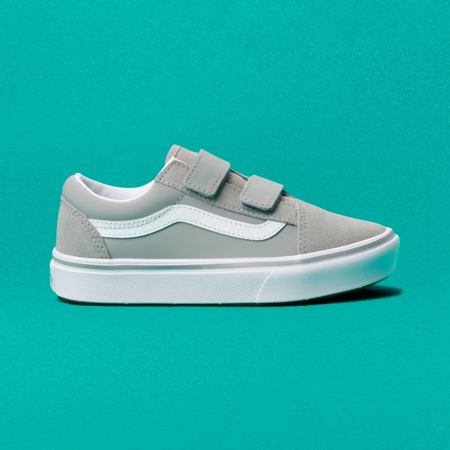 Vans Kids Comfycush Old Skool V Va ασφαλές χώρο ψιλόβροχο