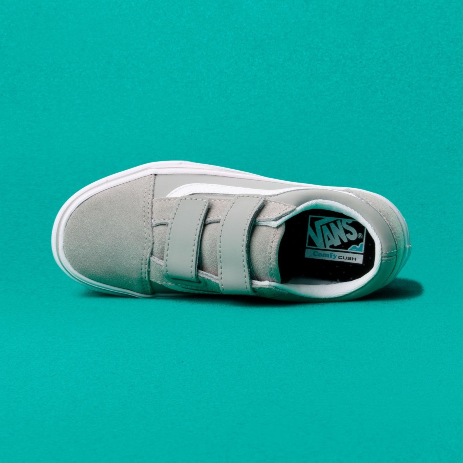 Vans Kids Comfycush Old Skool V Va ασφαλές χώρο ψιλόβροχο