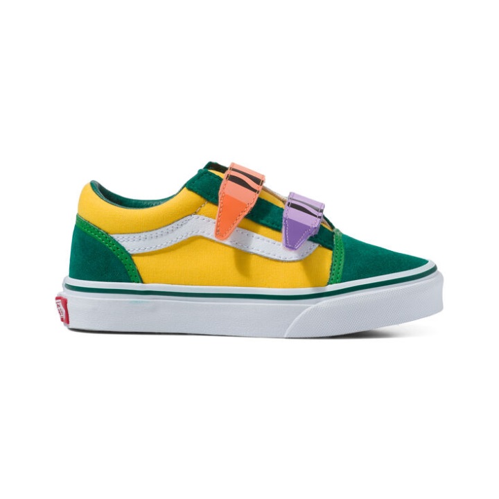 Vans Kids Crayola Old Skool V Cr Out Of The Box