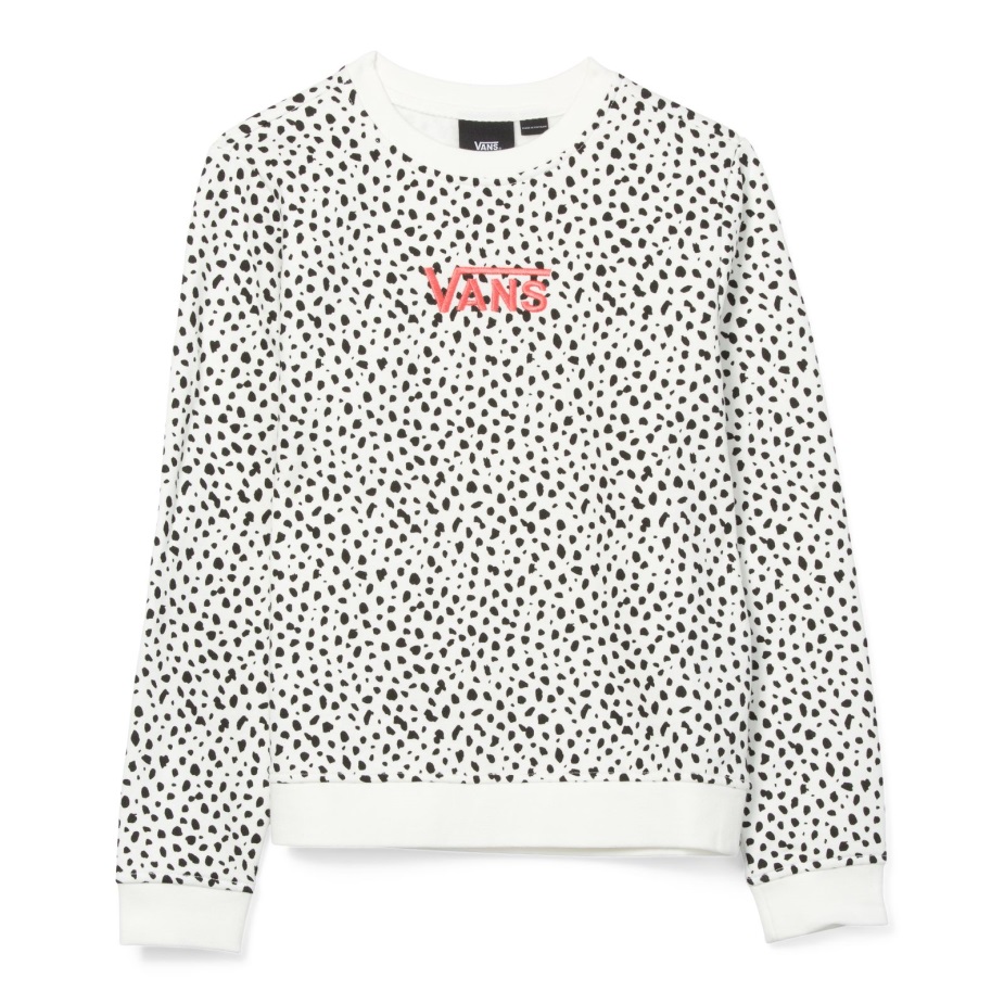 Vans Kids Dalmation πουλόβερ πλήρωμα μαύρο