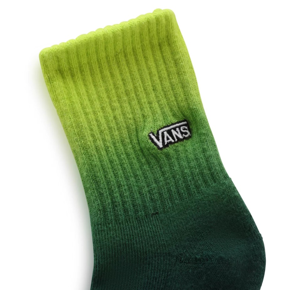 Vans Kids Dip Dye Crew κάλτσες (1 ζευγάρι) κίτρινο-λευκό