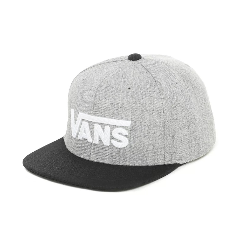 Vans Kids Drop V καπέλο Snapback (8-14 ετών) γκρι