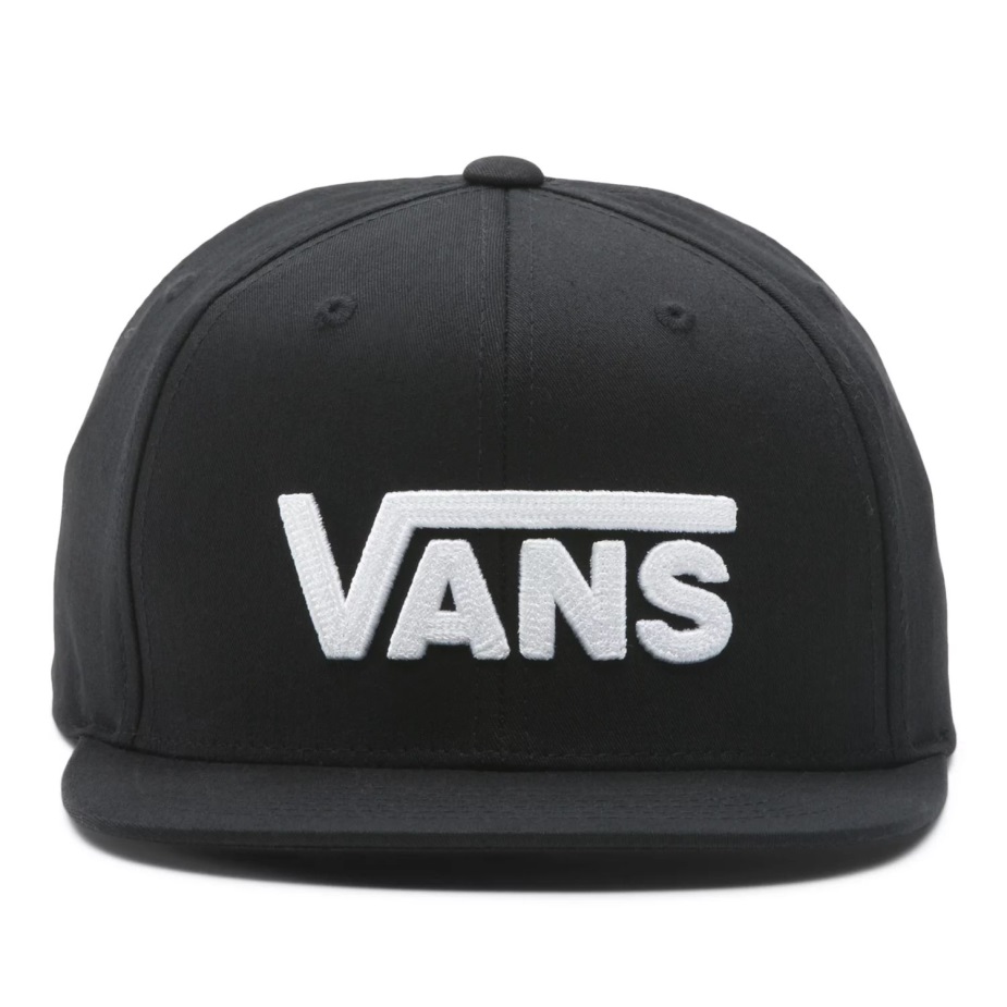 Vans Kids Drop V καπέλο Snapback (8-14 ετών) μαύρο-άσπρο