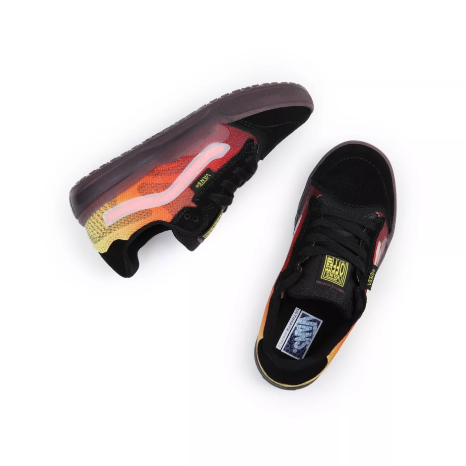 Vans Kids Evdnt παπούτσια Ultimatewaffle (4-8 ετών) μαύρο-πορτοκαλί
