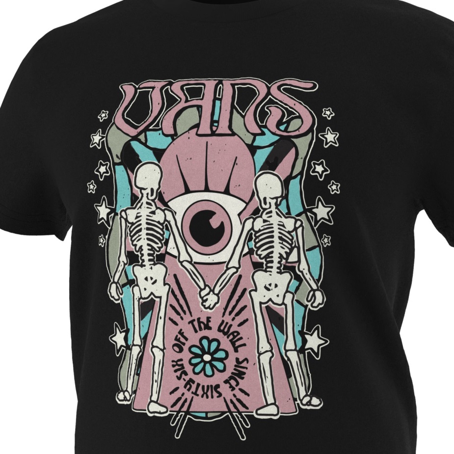 Vans Kids Gem N Eye Tee μαύρο