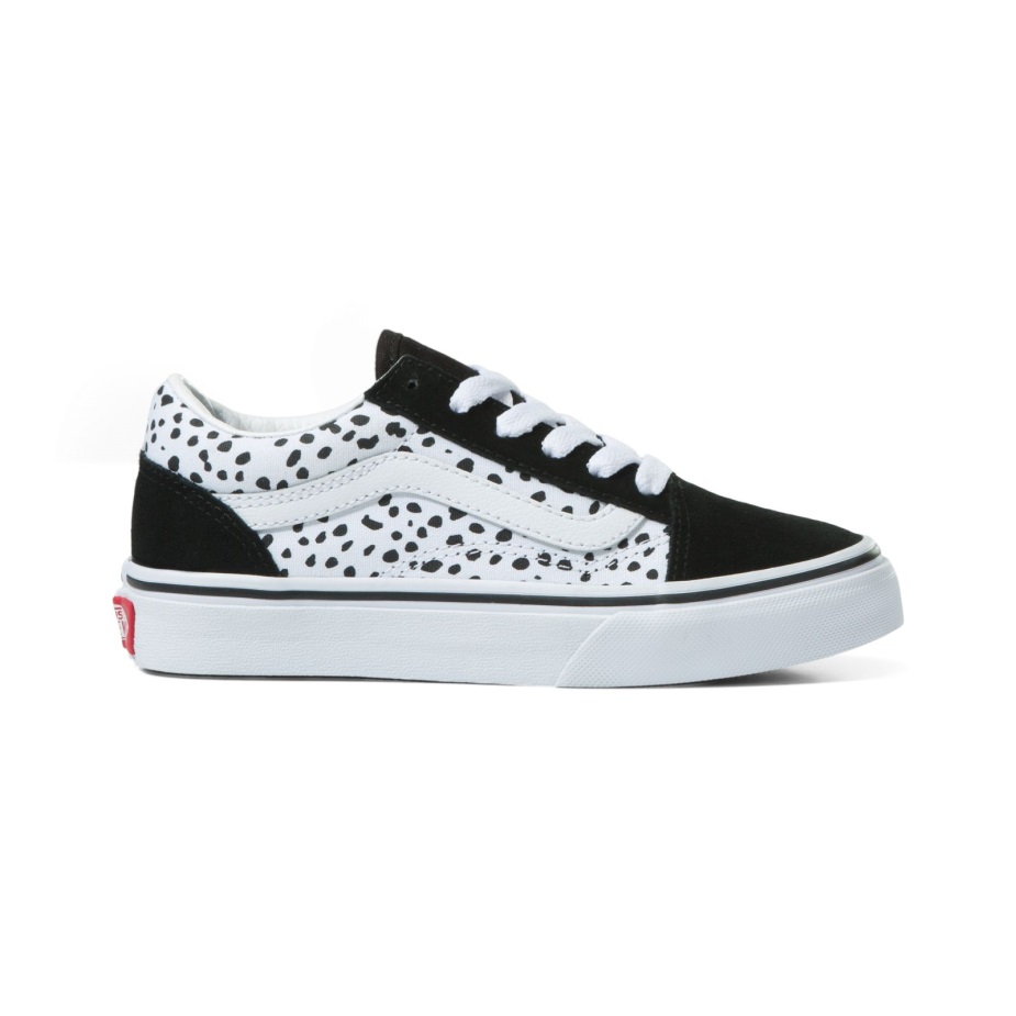 Vans Kids Old Skool Dalmatian Black-true White