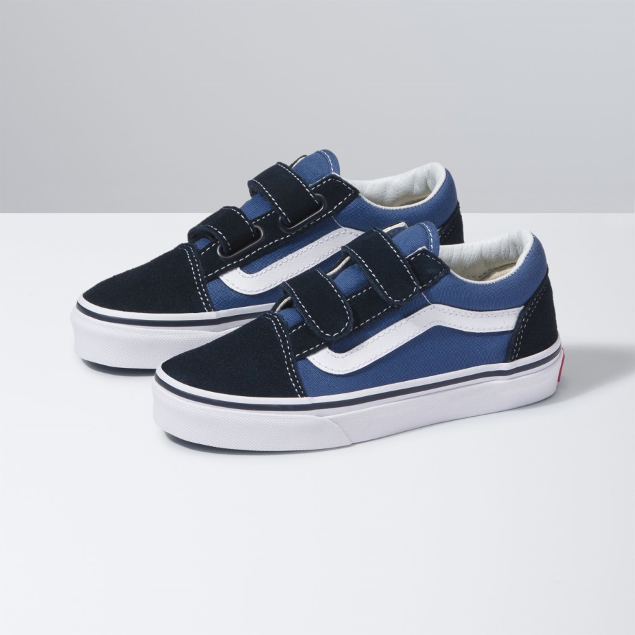 Vans Kids Old Skool V Navy-true White