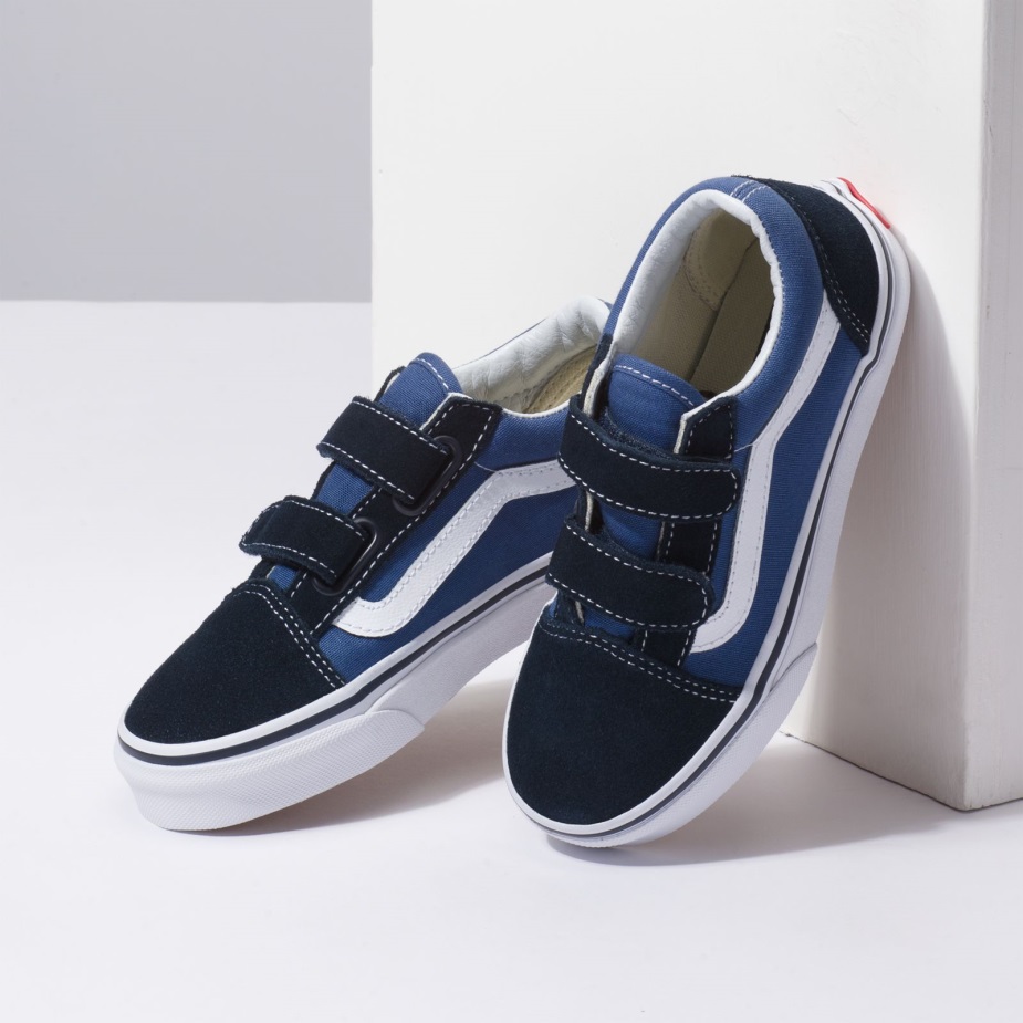 Vans Kids Old Skool V Navy-true White