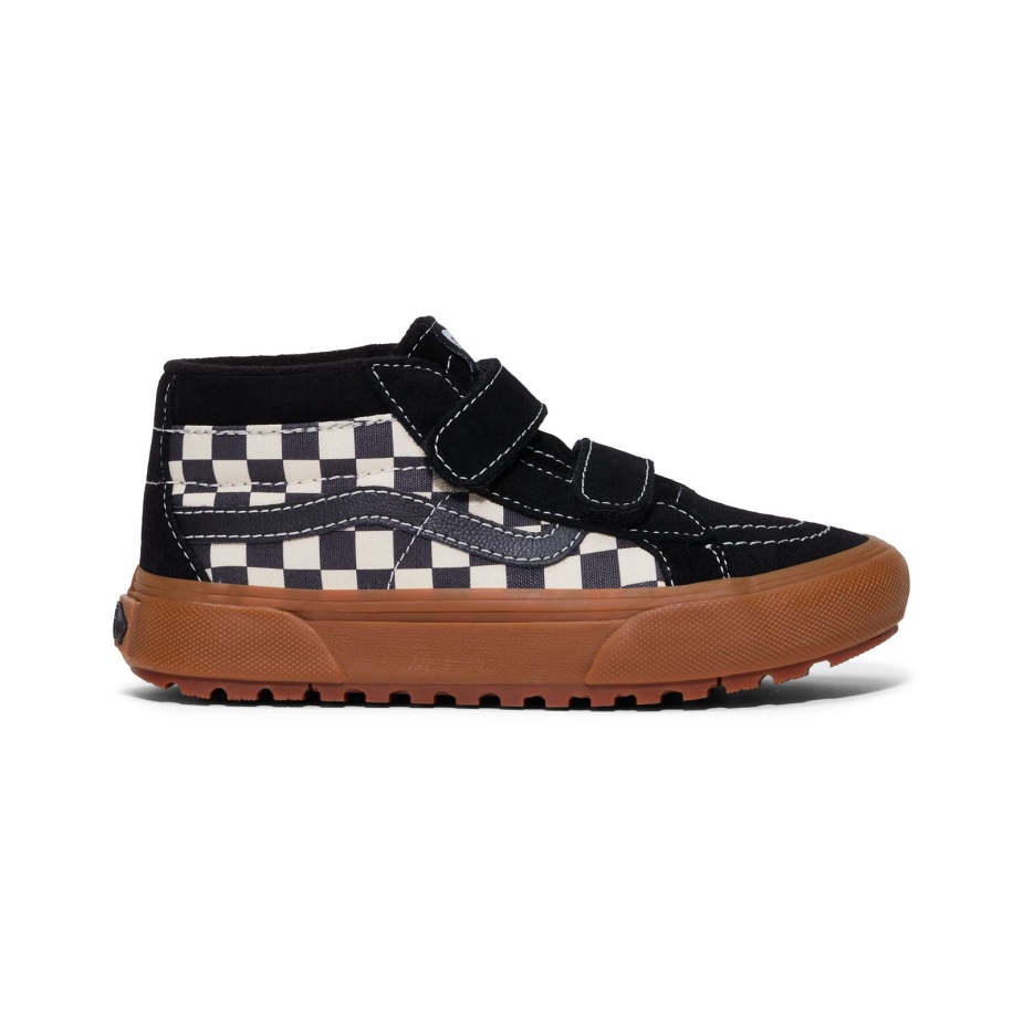 Vans Kids Sk8-μέση επανέκδοση V Mte-1 Black-marshmallow