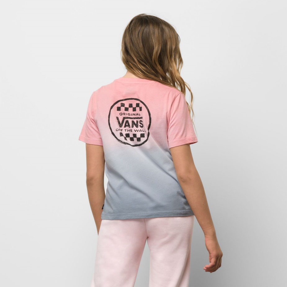 Vans Kids Sunset Wash Bff Tee Lilas-ashley Blue
