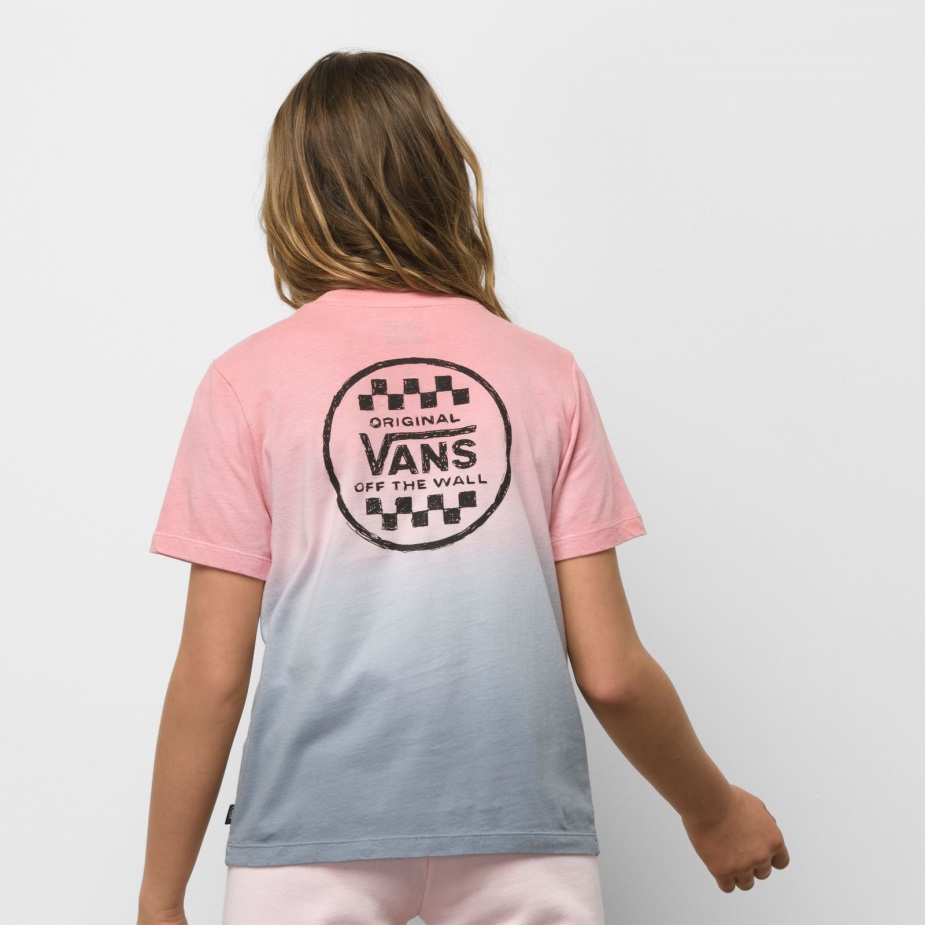 Vans Kids Sunset Wash Bff Tee Lilas-ashley Blue
