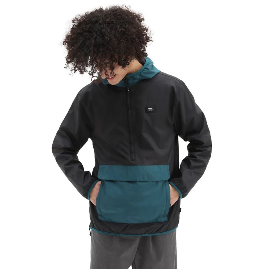 Vans Lawrence Anorak μπουφάν μπλε-μαύρο