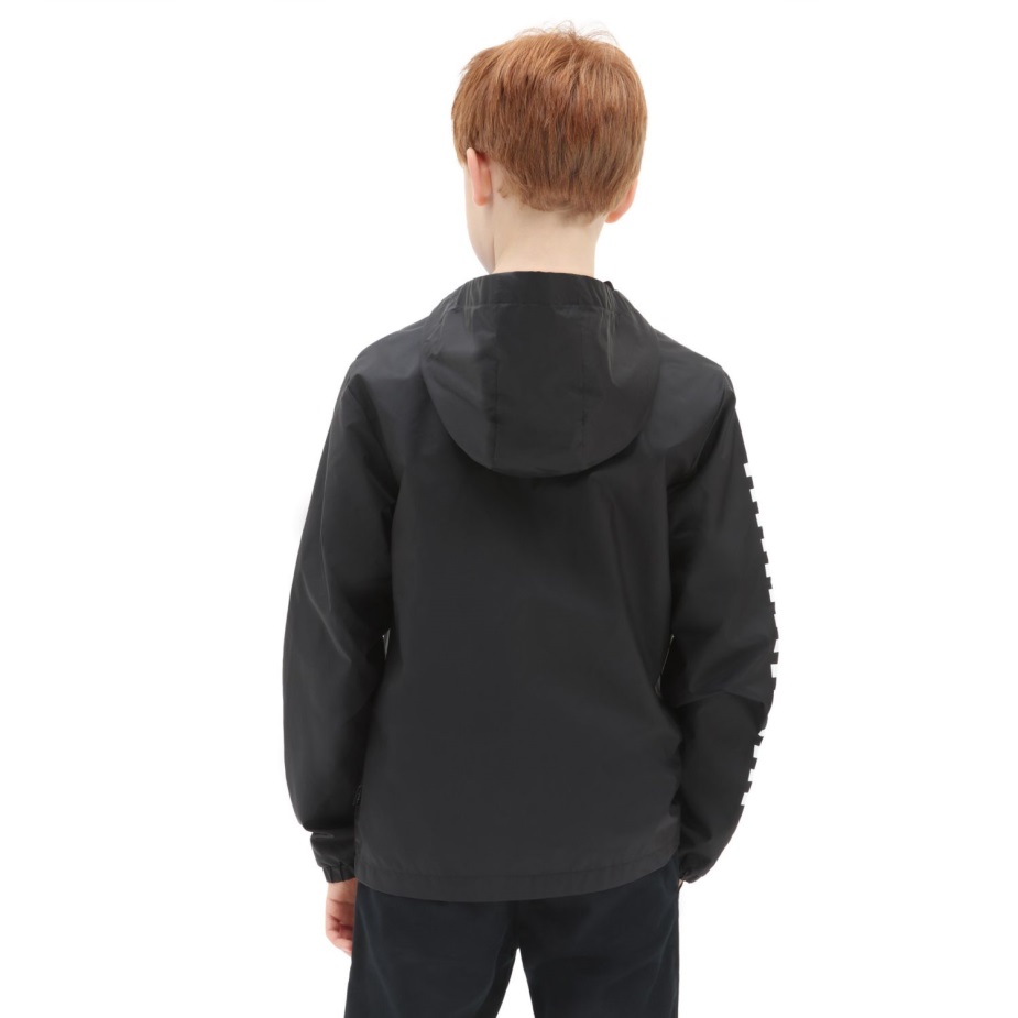 Vans Little Kids Garnett αντιανεμικό μπουφάν (2-8 ετών) μαύρο
