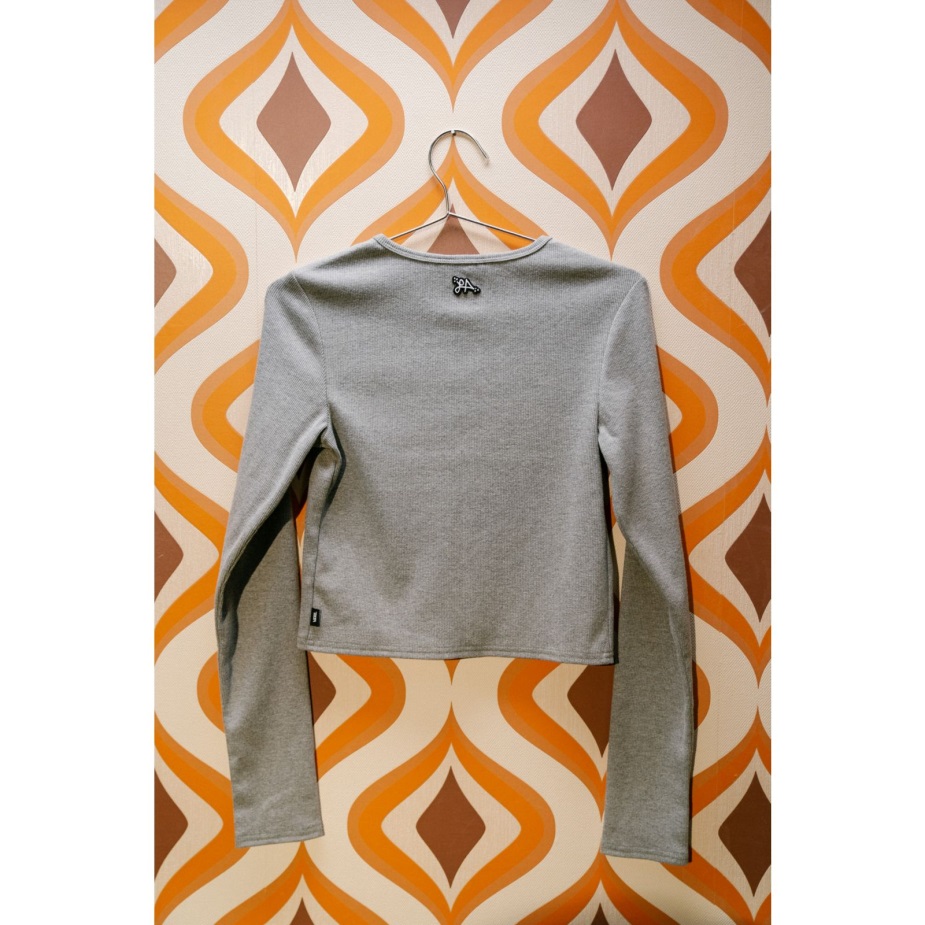 Vans Lizzie Armanto μακρυμάνικο τοπ γκρι ερείκη