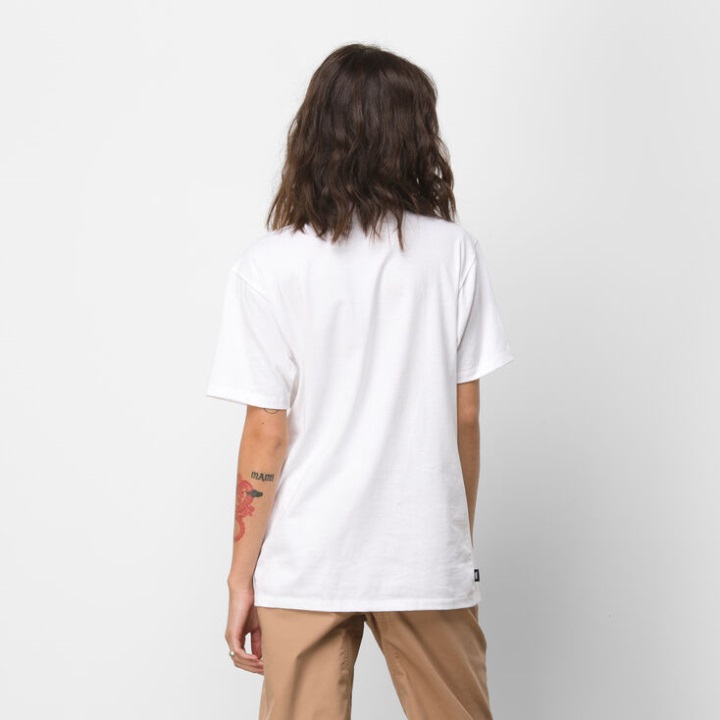 Vans Lizzie Armanto μπλουζάκι τσέπης λευκό