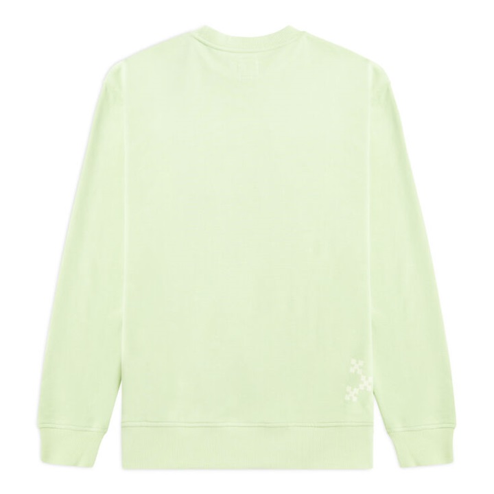 Vans Logo Crew μακρυμάνικο μπλουζάκι Celadon πράσινο