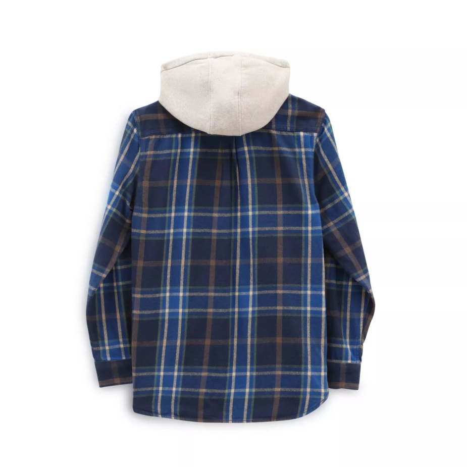 Vans Lopes πουκάμισο με κουκούλα μπλε