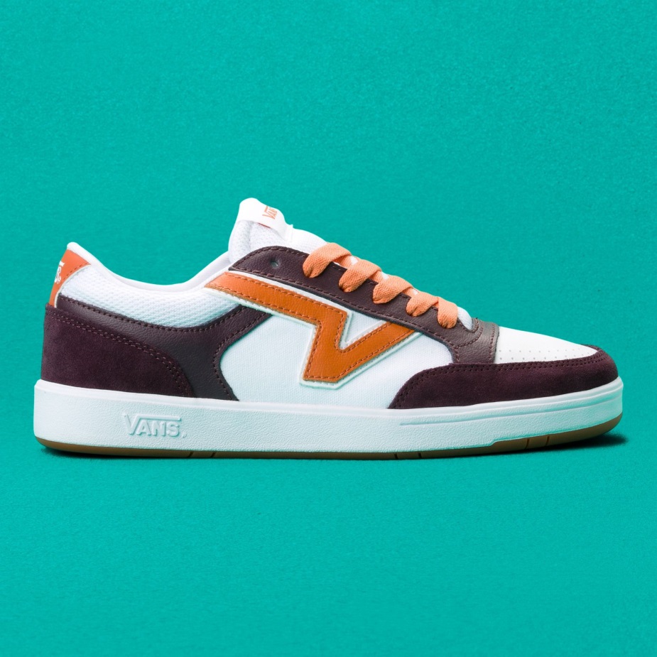 Vans Lowland Cc βαθύ μπορντό-λευκό