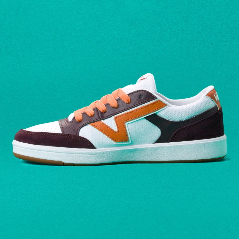 Vans Lowland Cc βαθύ μπορντό-λευκό