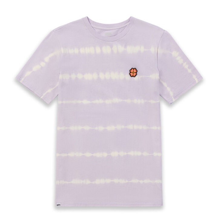 Vans Lucky Day Tie Dye T-shirt λεβάντα ομίχλη βαφή γραβάτας