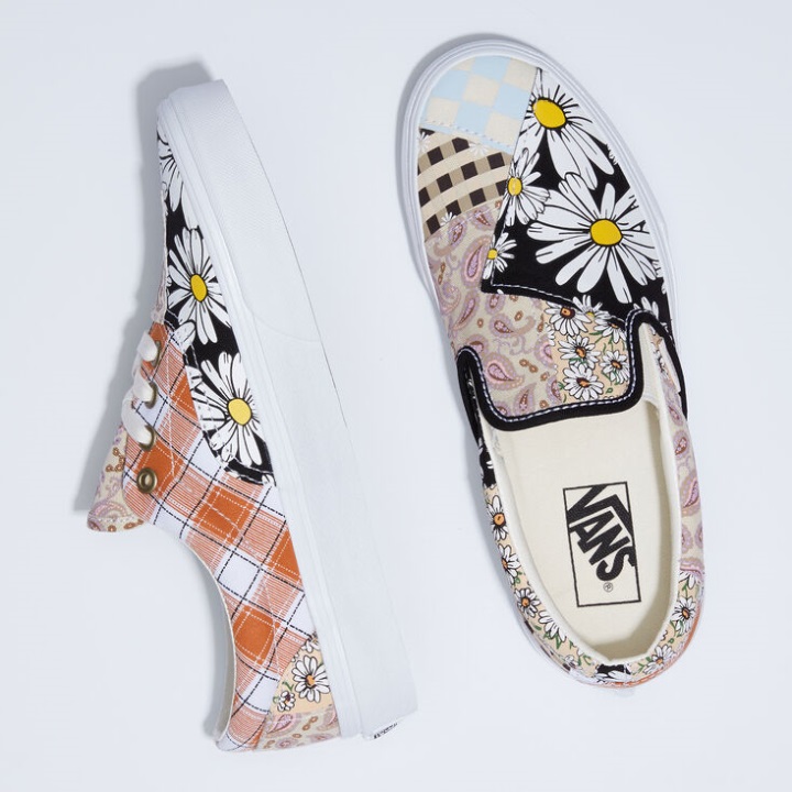 Vans Meadow Patchwork κλασικό Slip-on Multi-true λευκό
