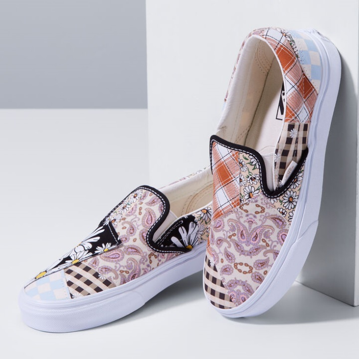 Vans Meadow Patchwork κλασικό Slip-on Multi-true λευκό