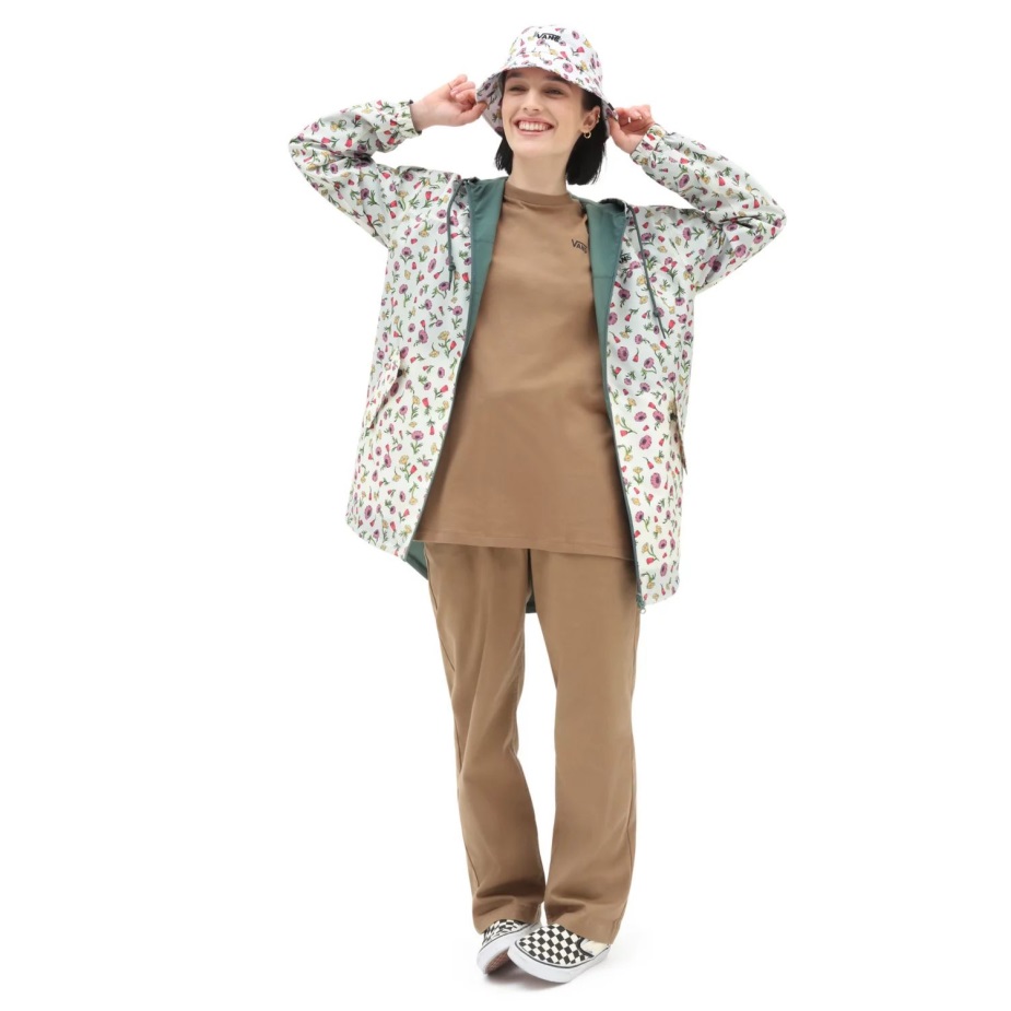 Vans Mercy Reversible Parka Jacket πράσινο