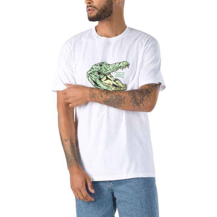 Vans Micro Dazed Croc T-shirt λευκό