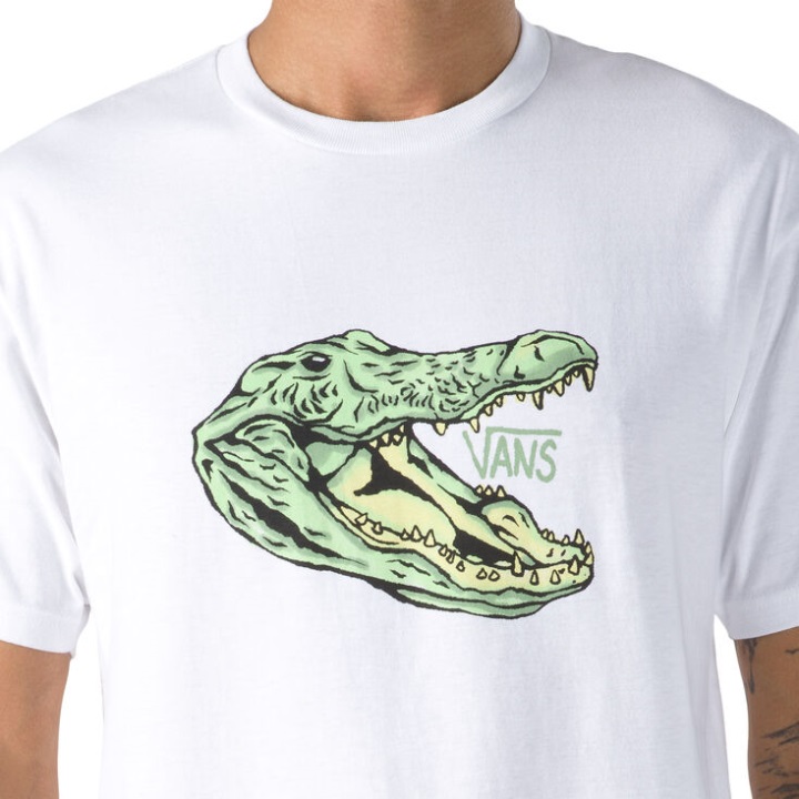 Vans Micro Dazed Croc T-shirt λευκό