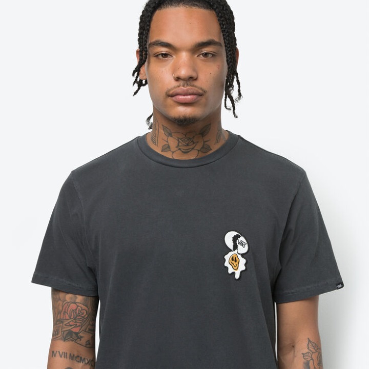 Vans Micro Dazed Egg T-shirt μαύρο