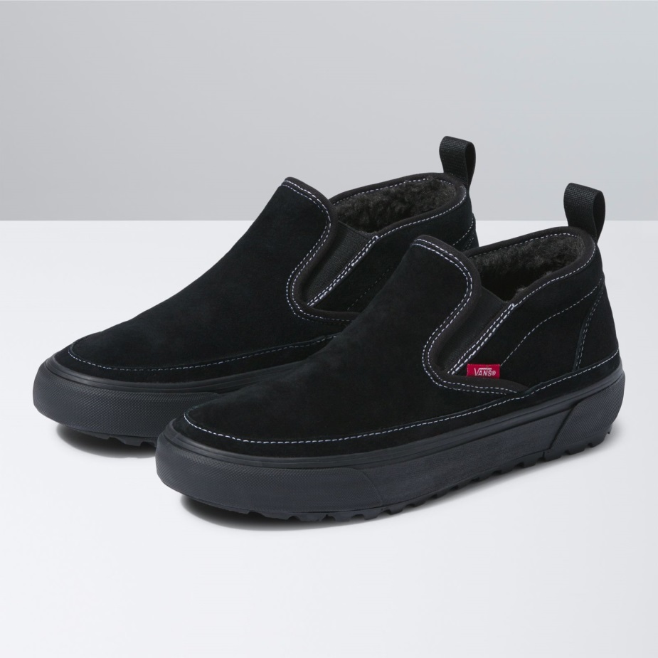 Vans Mid Slip Mte-1 μαύρο-μαύρο-σουέτ